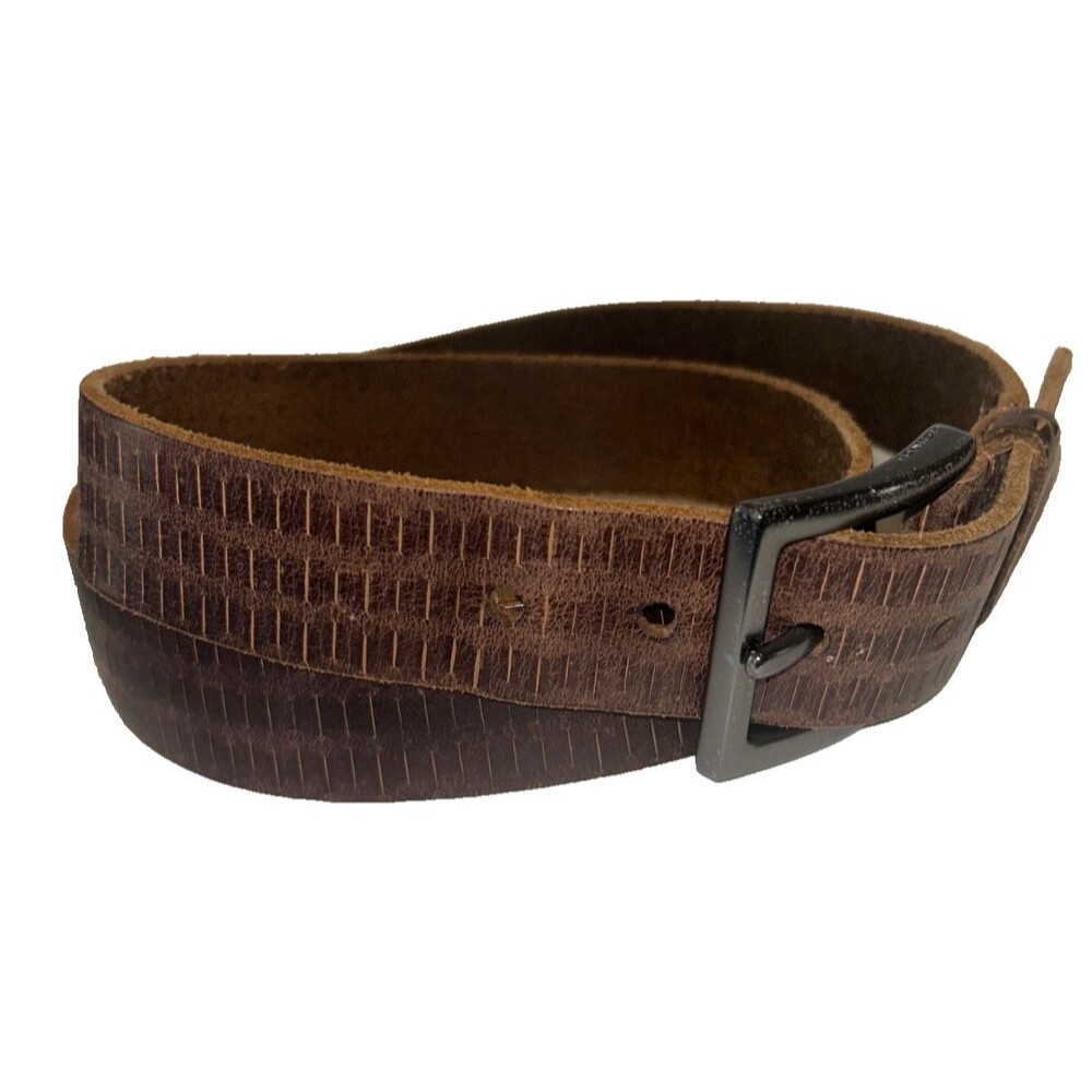 Marc New York Andrew Marc Men’s Genuine Leather Snakeskin Embrossed Belt size XL